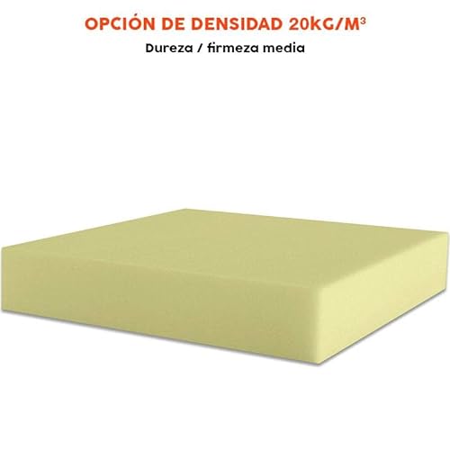 Ventadecolchones – Colchoneta para Rocódromos y Gimnasios con aireadores. Quitamiedos para escalada - Medida: 100 x 200 x 20 cm. Espuma Suave de 20 kg/m3 + Funda PVC 650 g/m2 Azul