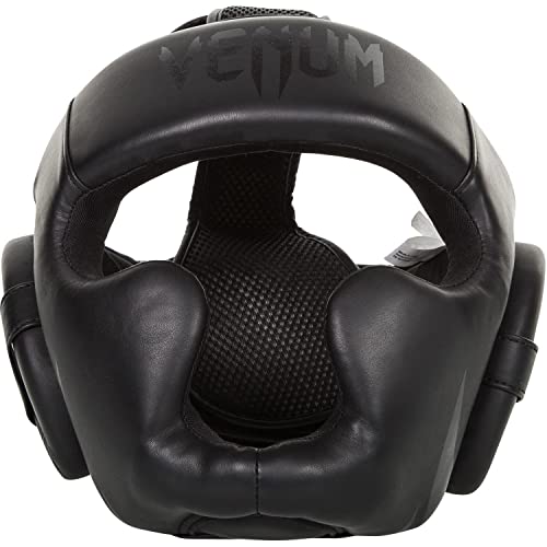 Venum Challenger 2.0 Casco MMA, Unisex Adulto, Negro/Negro Matte, Talla Única