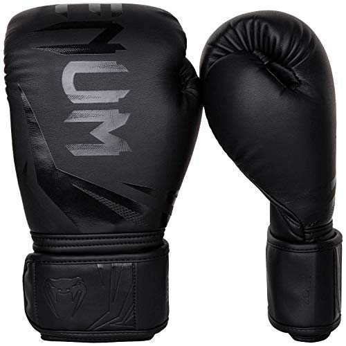 Venum Challenger 3.0 Guantes de Boxeo, Unisex Adulto, Negro, 16 Oz