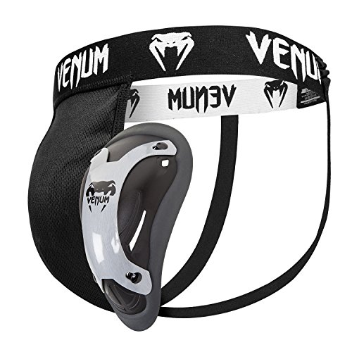 Venum Competitor Coquilla, Unisex Adulto, Plateado, L