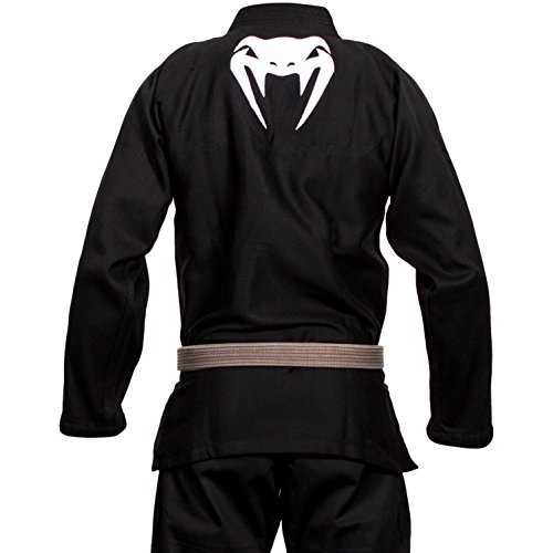 Venum Contender 2.0 Kimono BJJ GI, Unisex Adulto, Negro, A1.5