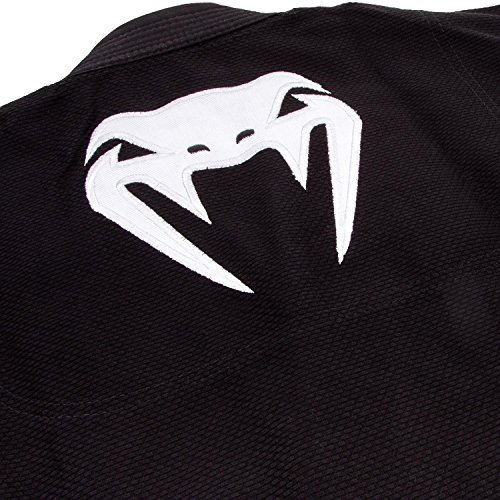 Venum Contender 2.0 Kimono BJJ GI, Unisex Adulto, Negro, A1.5