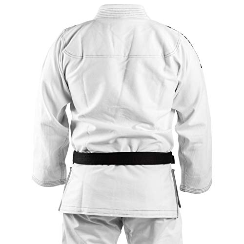 Venum Contender Evo, Kimono De Jiu Jitsu Brasileño Bjj Gi Unisex Adulto, Blanco, 2 Años