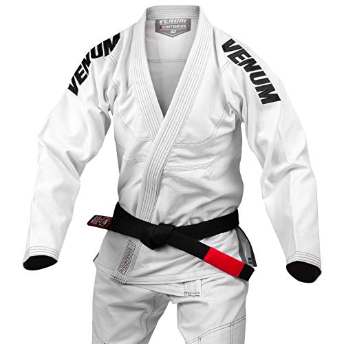 Venum Contender Evo Kimono De Jiu Jitsu Brasileño/Bjj Gi, Unisex adulto, Blanco, A1.5