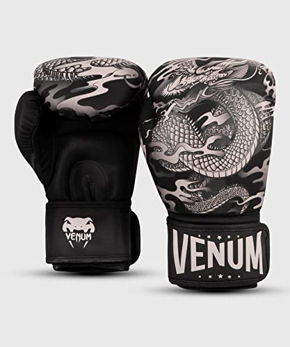 Venum Dragon'S Flight Guantes de Boxeo - Negro/Arena - 16 Oz