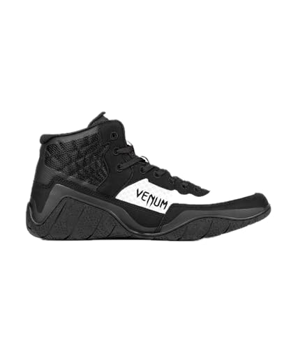 Venum Elite, Zapatillas Unisex Adulto, Negro/Blanco, 43 EU