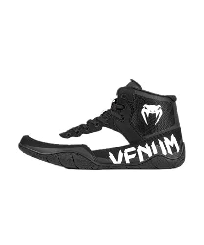 Venum Elite, Zapatillas Unisex Adulto, Negro/Blanco, 43 EU