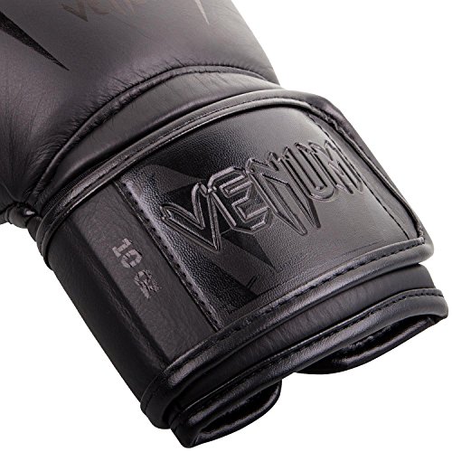 Venum Giant 3.0 Guantes de Boxeo, Muay Thai, Kickboxing, Unisex Adulto, Negro/Negro, 16 Oz