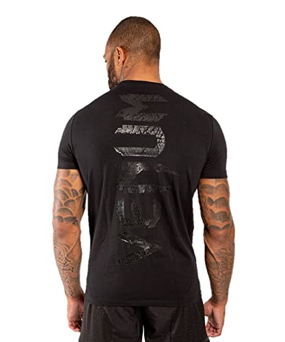 Venum Giant Camiseta, Hombre, Negro Mate/Negro, XXL