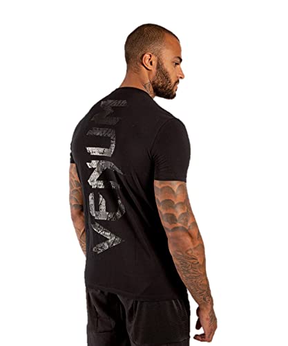 Venum Giant Camiseta, Hombre, Negro Mate/Negro, XXL