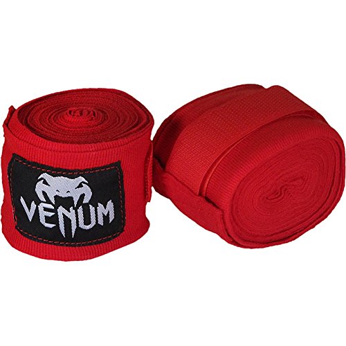 VENUM Kontact Vendas de Boxeo, Unisex Adulto, Rojo, 4.5 M