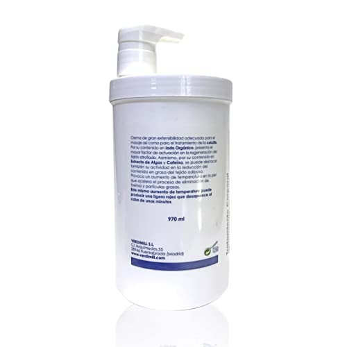 Verdimill Crema Anticelulítica Reductora Efecto Calor 970ml