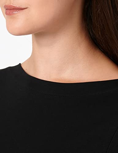 Vero Moda Mujer Vmpanda Modal 3/4 Top Jrs Noos Camiseta de Manga Larga, Negro, XL