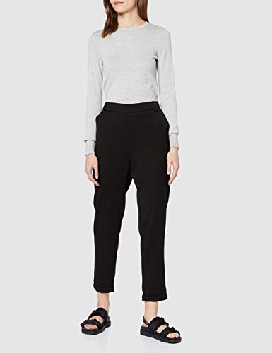 Vero Moda Vmmaya Mr Loose Solid Pant Noos, Pantalones Mujer, Negro (Black), L / 32L