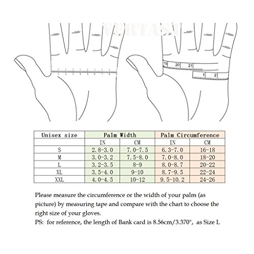 VERTAST Guantes de Ciclismo Gimnasio Fitness, Guantes de Bicicleta Acolchados, Extra Agarre, protección de la Palma, para Ejercicio Kettlebells Entrenamiento, Negro Calavera, S