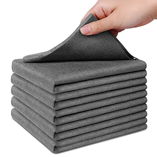 Vicloon Paño de Limpieza Mágico,5 Piezas Paño de Limpieza de Microfibra,30cm*30cm Paño Limpieza Mágico Grueso,Microfiber Towels,Trapos de Limpieza para Cocina,Vidrio,Ventana,Coche