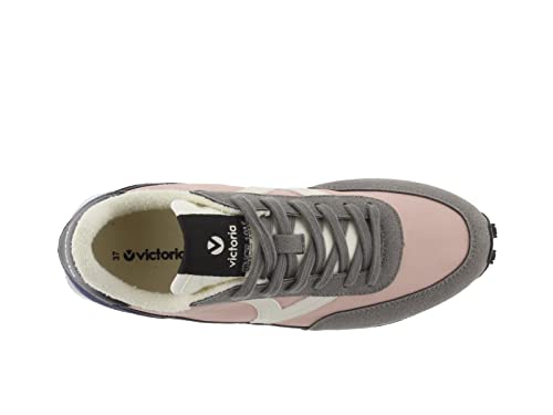 victoria Plano Basket Astro Nylon Multicolor & Suela Dentada 1138109-WOMEN para Mujer Nude 39