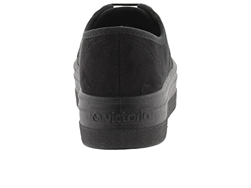 victoria Plataforma Basket Barcelona Antelina RECICLADA & Plataforma 109205-WOMEN para Mujer Negro 38