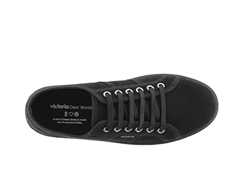 victoria Plataforma Basket Barcelona Antelina RECICLADA & Plataforma 109205-WOMEN para Mujer Negro 38