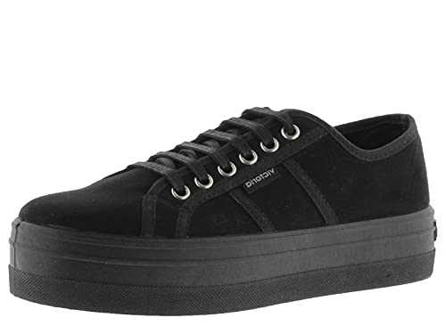 victoria Plataforma Basket Barcelona Antelina RECICLADA & Plataforma 109205-WOMEN para Mujer Negro 38