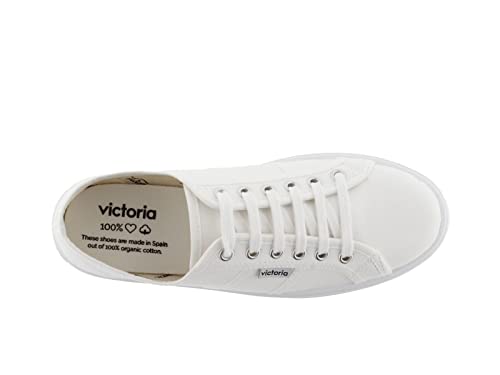 victoria Plataforma Basket Barcelona Lona & Plataforma 109200-WOMEN para Mujer Blanco 38