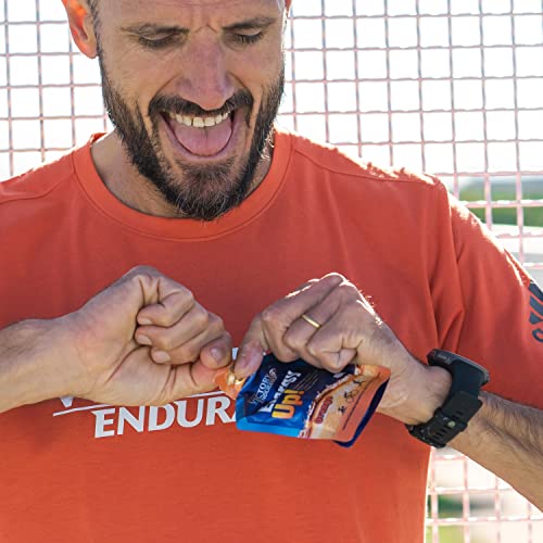 VICTORY ENDURANCE Energy Up Gel, con plus de sodio, energía inmediata. 24 geles x 40g, sabor naranja