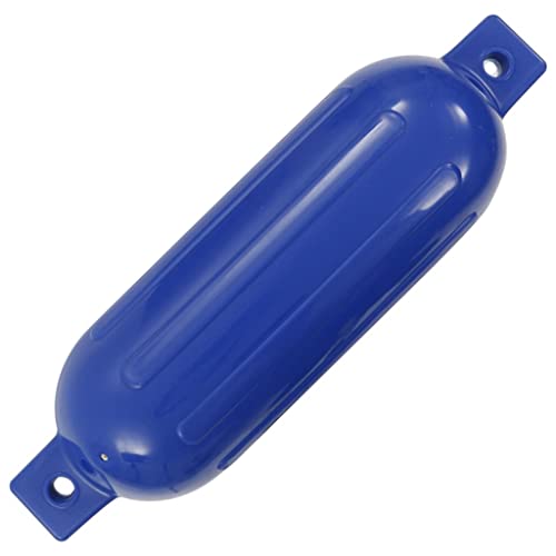 vidaXL 4X Defensas para Barcos Parachoques Guardabarros Protección contra Accidentes de Barco Parachoque de Embarcación PVC Azul 51x14 cm