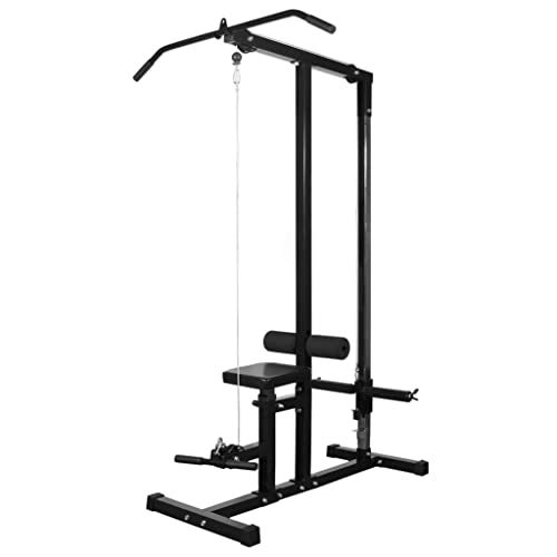 vidaXL Máquina Musculación Discos 40 kg Pesas Ejercicio Gimnasio Entrenamiento