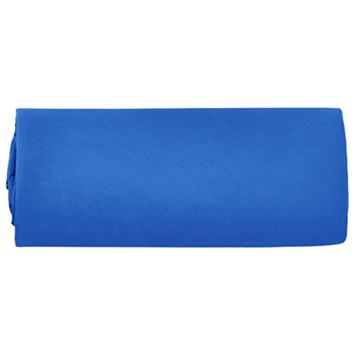 vidaXL Tela de Repuesto para Sombrilla Parte Superior Dosel Lona Recambio Jardín Patio Terraza Balcón Parasol Refugio Impermeable Azul Azure 300 cm