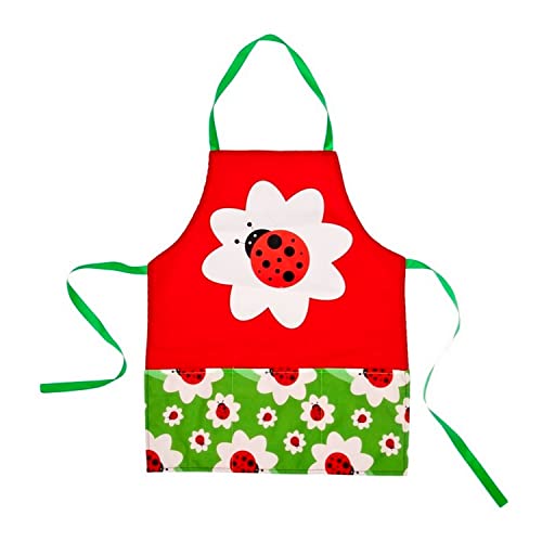 Vigar - Kids | Delantal Infantil para Cocinar Lady Bug