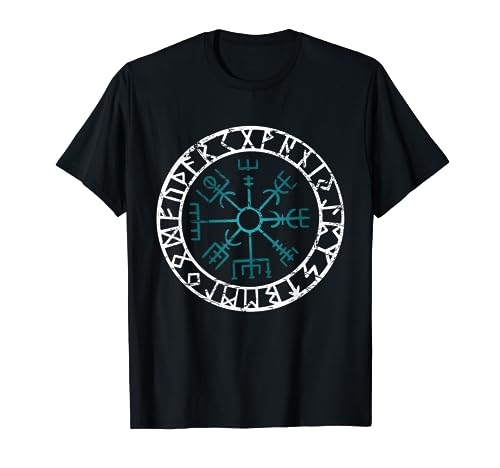 Vikingos Vikings Nordgard Celtas Vegvisir Germánicas Vikingos Camiseta