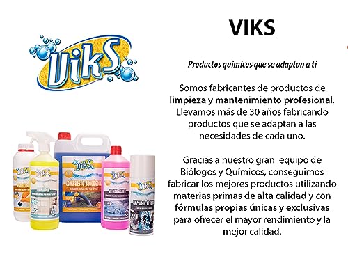 Viks | Anticongelante para Placa Solar Profesional | Refrigerante de Panel Solar | Protege el Circuito | Anticorrosivo | Propilenglicol | Uso Directo | 5L