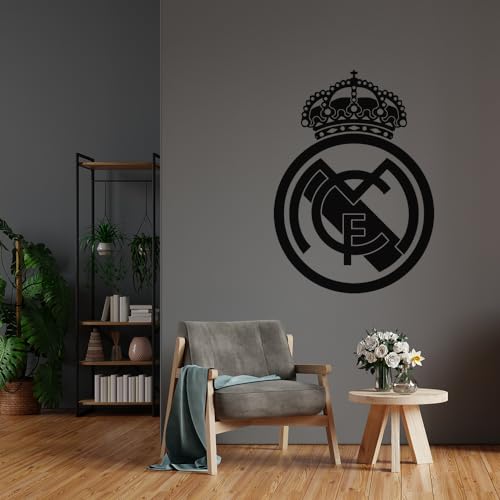 VIPOL Escudo R. Madrid. Vinilo decorativo, en varios tamaños (Madrid 76X54)