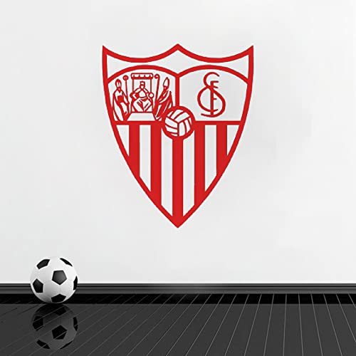 Vipol. Escudos equipos deportivos varios tamaños (SEVILLA 58X70 ROJO)