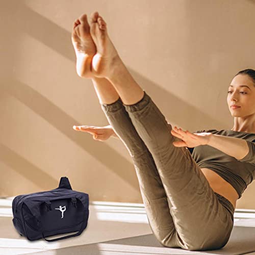 Virtcooy Gimnasio Yoga - Gimnasio con Soporte para Esterilla Yoga,Bolsas Yoga con Bolsillo para el Hombro para Entrenamiento, Pilates, Otros Deportes