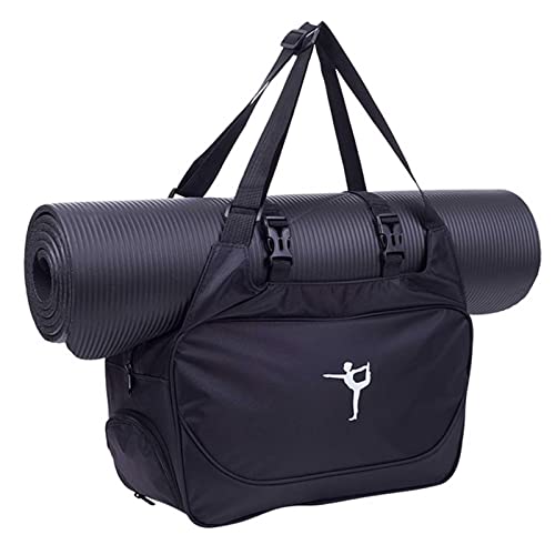 Virtcooy Gimnasio Yoga - Gimnasio con Soporte para Esterilla Yoga,Bolsas Yoga con Bolsillo para el Hombro para Entrenamiento, Pilates, Otros Deportes