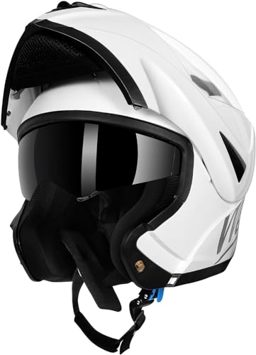 Visera de Casco Westt Visera de Casco de Motocicleta para Modelo: Jet / Classic / Cross X / Torque / Torque X Casco Jet Casco abatible Casco Integral (Torque)