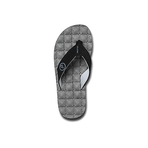 VOLCOM Recliner SNDL, Chanclas Hombre, Fog Grey, 42 EU