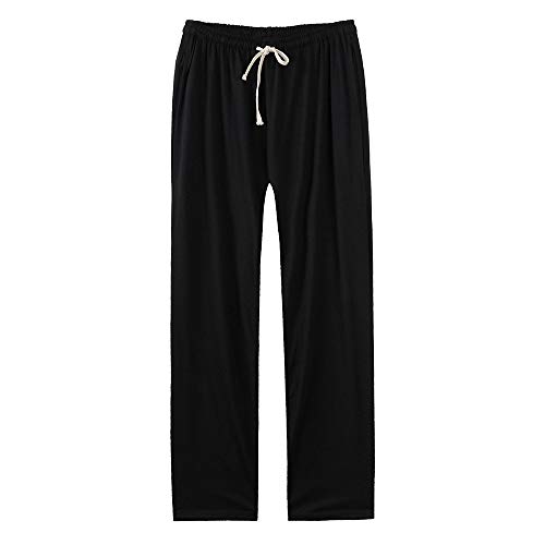 VPASS Pantalones para Hombre,Pantalones Recto Casuales Moda Sueltos Ocasionales Pantalon Fitness Pants Largos Pantalones Ropa de Hombre Traje de Baile