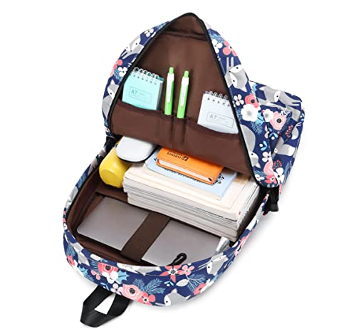 Wadirum Juego de Mochilas Escolares con Estampado Femenino Mochila Casual para el día a día Zorro