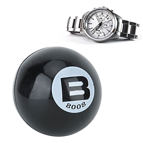 Watch Case Opener, Watch Ball Watch Opener B Ball Bola de Goma para Abrir el Accesorio de Herramienta de Relojero para Reparaciones Rápidas y Fáciles para Entusiastas y (bola negra de gama alta)