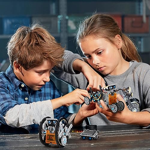 Weinsamkeit Robots Solares, 13 en 1 Kit de Robot Solar STEM Juegos Educativos Robotica Ciencia Construcción de Juguetes Robótica Manualidades Kit Regalos para Juegos Niños Niña de 8 9 10 11 12 13 Años