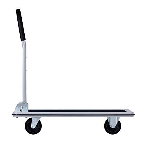 Werku WK602320, Carro Plataforma Porta Cargas, Capacidad Carga 300 kg, Medidas Base 910 x 610 mm