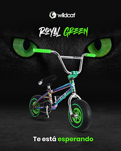 Wildcat Mini BMX Royal Green de 10 Pulgadas (sin Frenos)