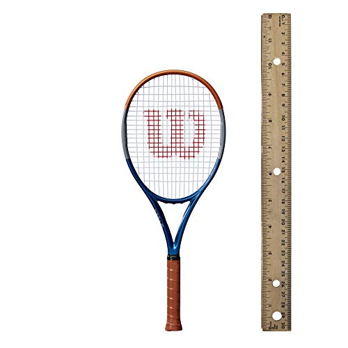 Wilson Roland Garros Clash Racket, Miniraqueta De Tenis Unisex Adulto, Blue/orange, NS