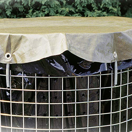 Windhager 6 resortes de tensión para Cubierta de Compost, muelles de tracción con Gancho, Muelle de Metal, Soportes de tensión y resortes, 06448