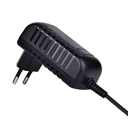 WiTi 12V 2A Power Adapter Fuente de alimentación de 12V 2000mA Cable de 3 Metros Adaptador,AC 100-240V 50-60hz a DC 12V 2A 24W Enchufe Europeo Estándar de 5.5 mmx2.1mm