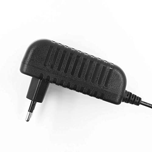 WiTi 12V 2A Power Adapter Fuente de alimentación de 12V 2000mA Cable de 3 Metros Adaptador,AC 100-240V 50-60hz a DC 12V 2A 24W Enchufe Europeo Estándar de 5.5 mmx2.1mm