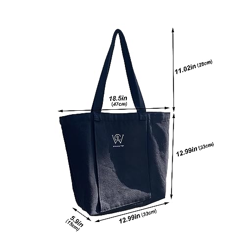 Wivmypog Bolsa para Esterilla de Yoga, Bolsa de Transporte, Bolsas para Colchoneta de Yoga Bolsa de Hombro Grande, Bolsa de Gimnasio para Mujeres, Yoga,Soporte, Viajes, Oficina (Negro)