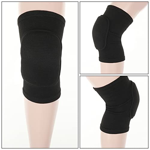 WLLHYF Rodilleras elásticas protectoras suaves y transpirables, rodilleras para hombres, mujeres y niños, rodilleras para voleibol, fútbol, tenis, correr, yoga, baile